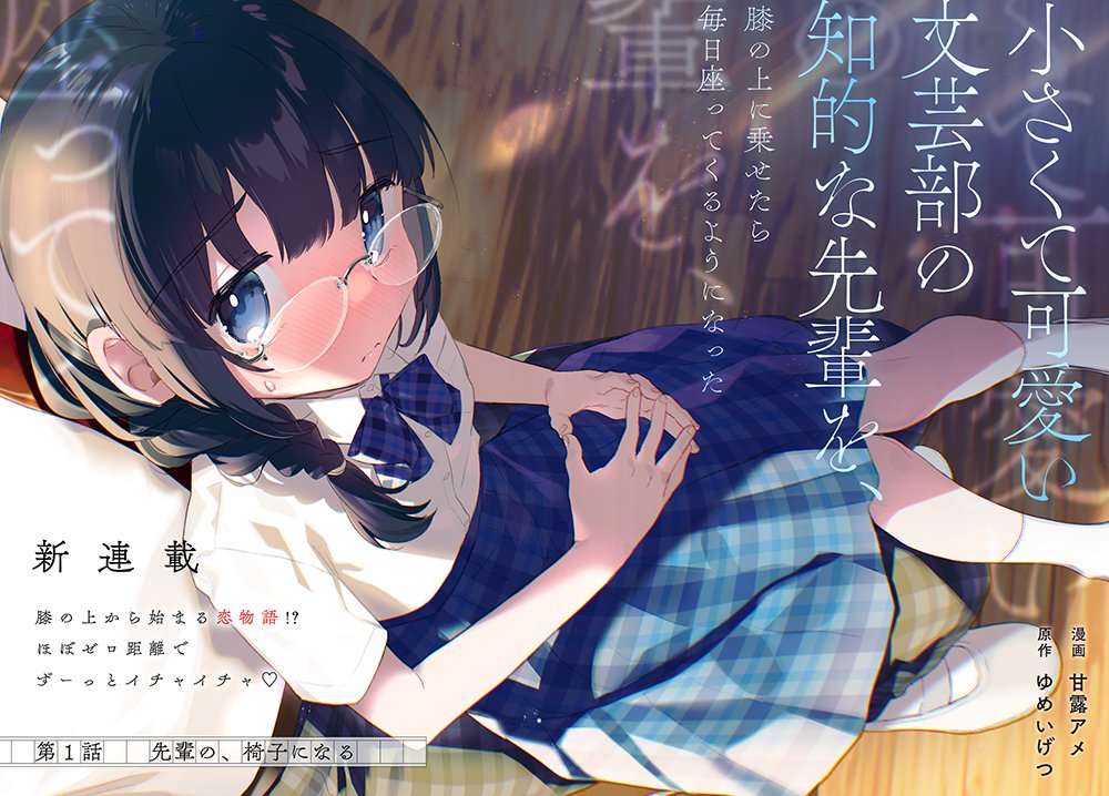 Chiisakute Kawaii Bungei-bu no Chitekina Senpai wo, Hiza no Ue ni Nosetara Mainichi Suwatte kuru You ni Natta